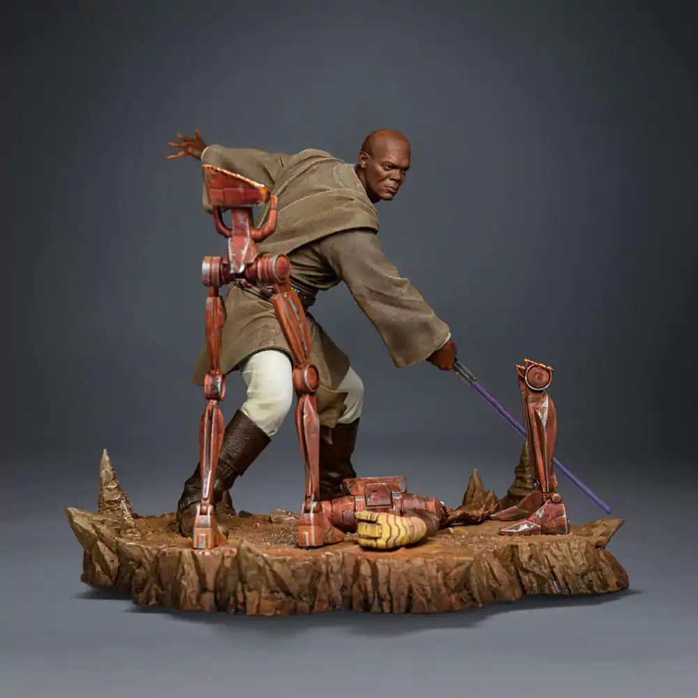 Star Wars Art Scale Statue 1/10 Mace Windu 18 cm Produktfoto
