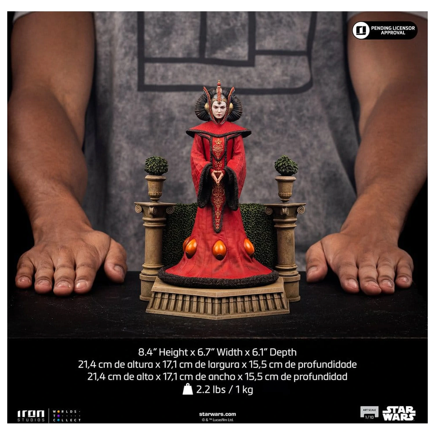 Star Wars Art Scale Statue 1/10 Queen Amidala 21 cm Produktfoto