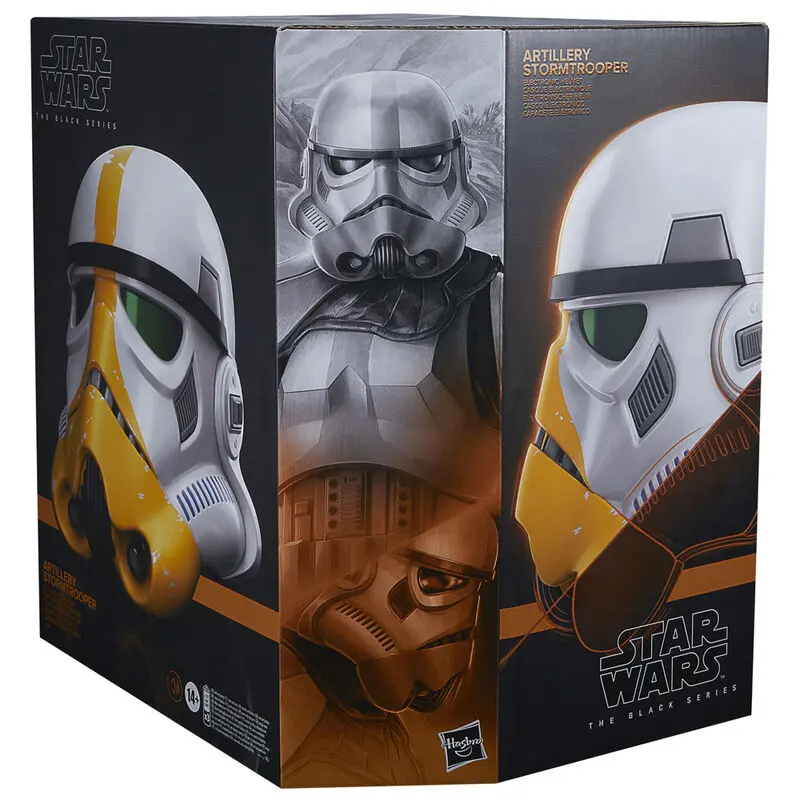 Star Wars: The Mandalorian Black Series Elektronischer Helm Artillery Stormtrooper Produktfoto