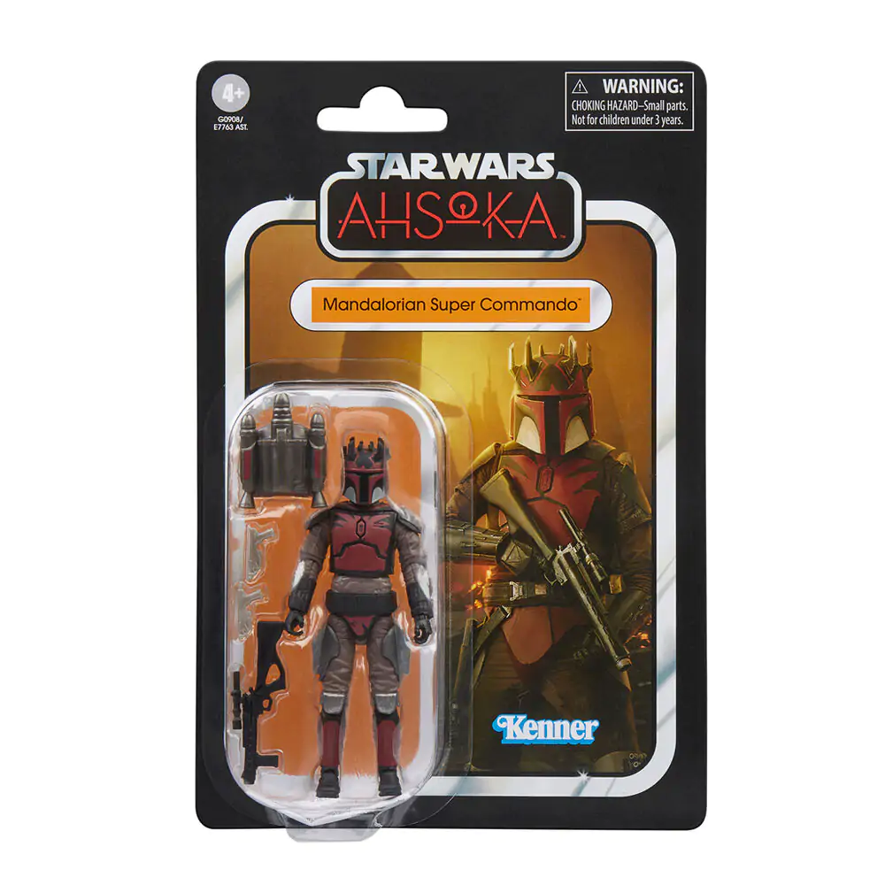 Star Wars Ashoka Mandalorian Super Commando Figur 9,5cm Produktfoto