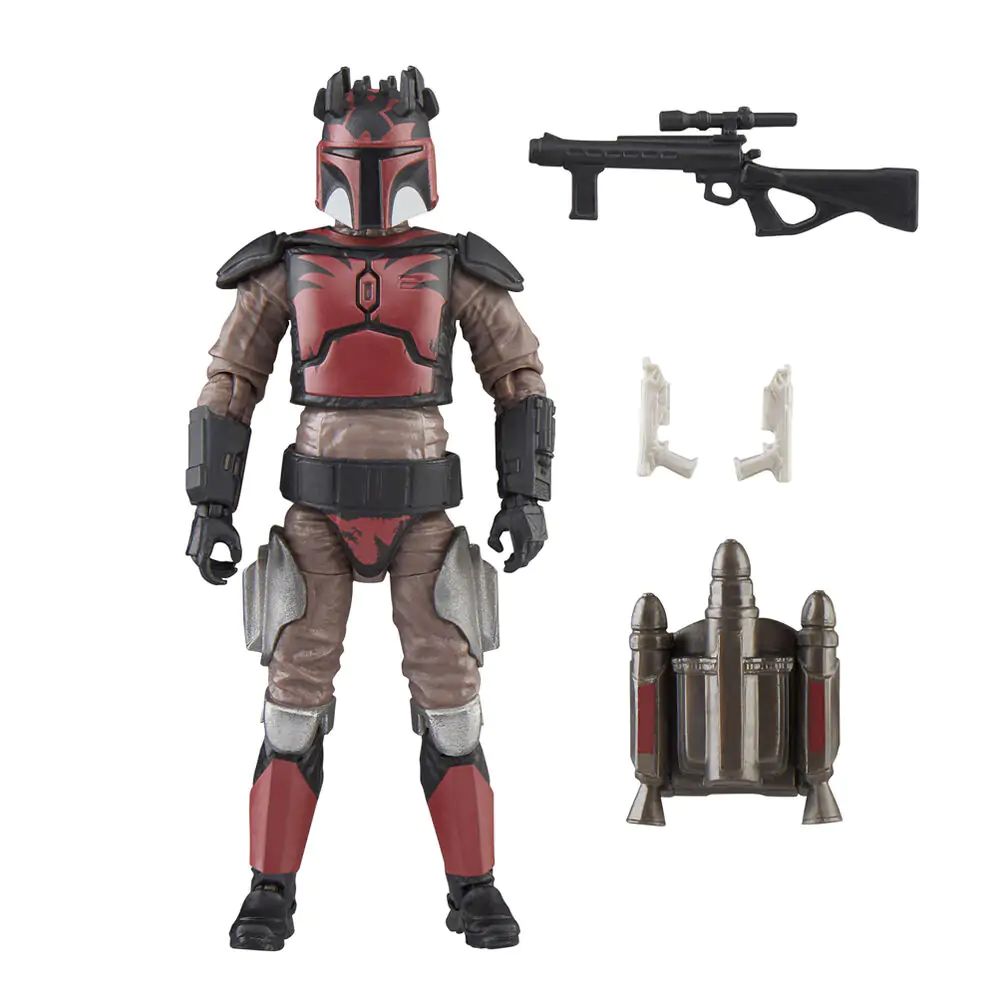 Star Wars Ashoka Mandalorian Super Commando Figur 9,5cm Produktfoto