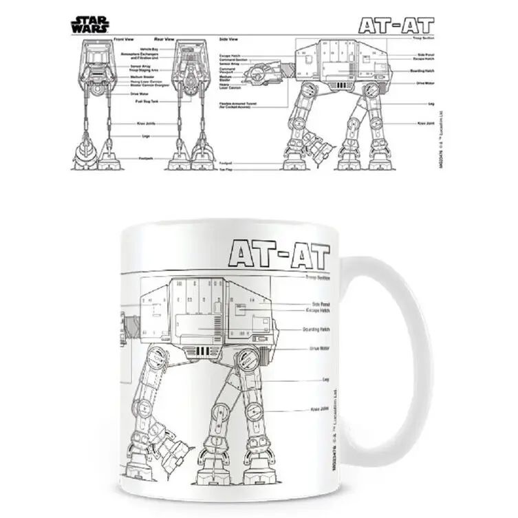 Star Wars AT-AT Sketch Tasse Produktfoto