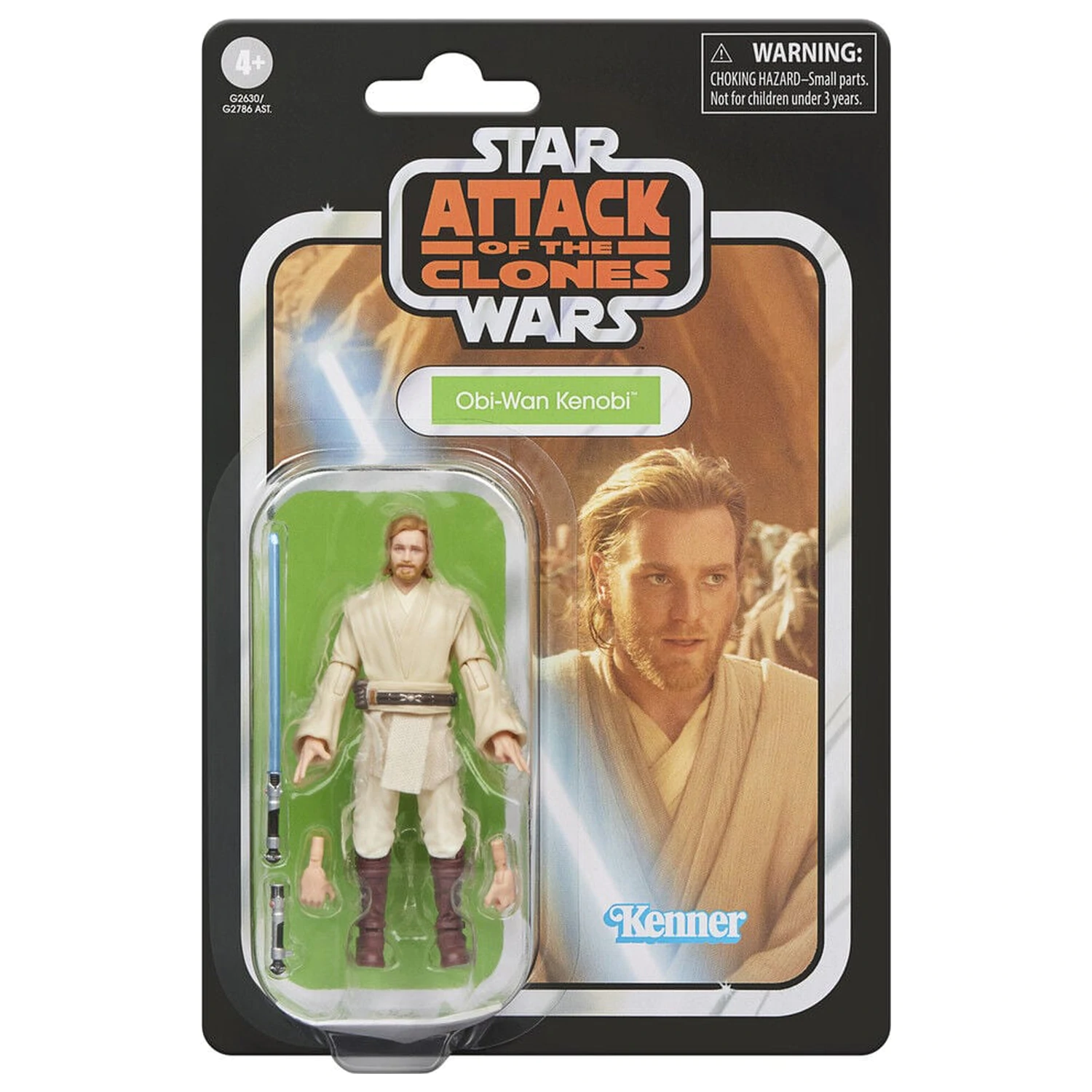 Star Wars Attack of the Clones Obi-Wan Kenobi Figur 9,5cm Produktfoto