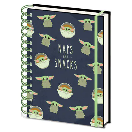 Star Wars Baby Yoda A5 Notizbuch Produktfoto