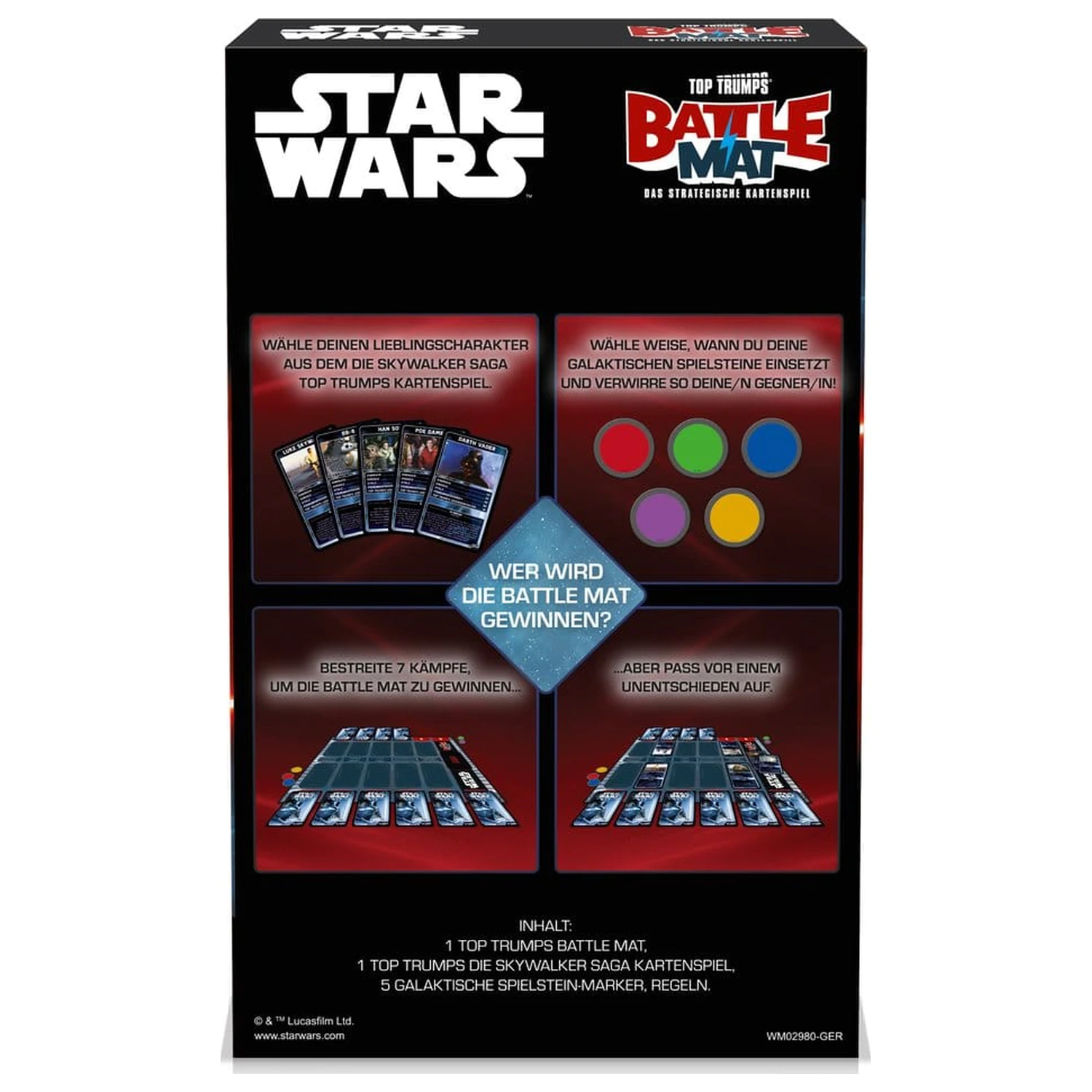 Star Wars Brettspiel Battle Mat *deutsche Version* Produktfoto