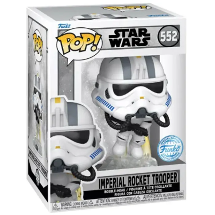 Star Wars: Battlefront POP! Vinyl Figur Imperial Rocket Trooper Special Edition 9 cm Produktfoto