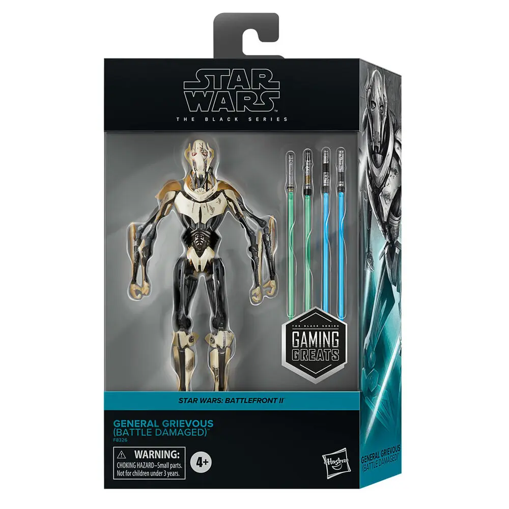 Star Wars Battlefront II General Grievous Battle Damaged Figur 15cm termékfotó