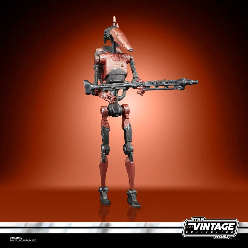 Star Wars Battlefront II Heavy Battle Droid Figur 9,5cm Produktfoto