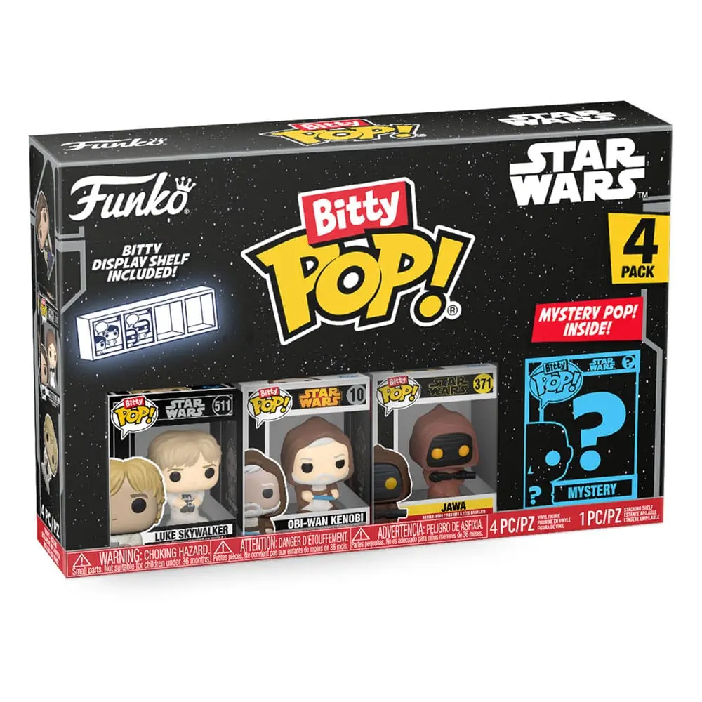 Star Wars Bitty POP! Vinyl Figuren 4er-Pack Luke 2,5 cm Produktfoto