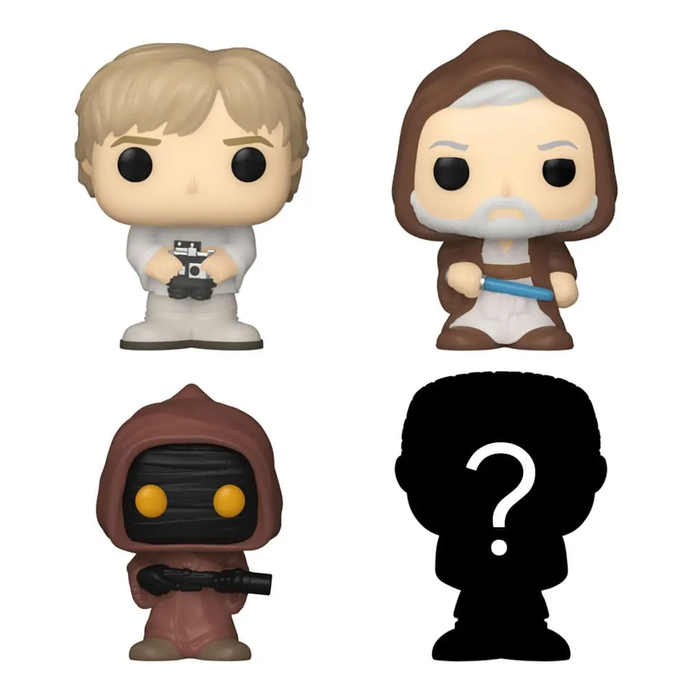 Star Wars Bitty POP! Vinyl Figuren 4er-Pack Luke 2,5 cm Produktfoto