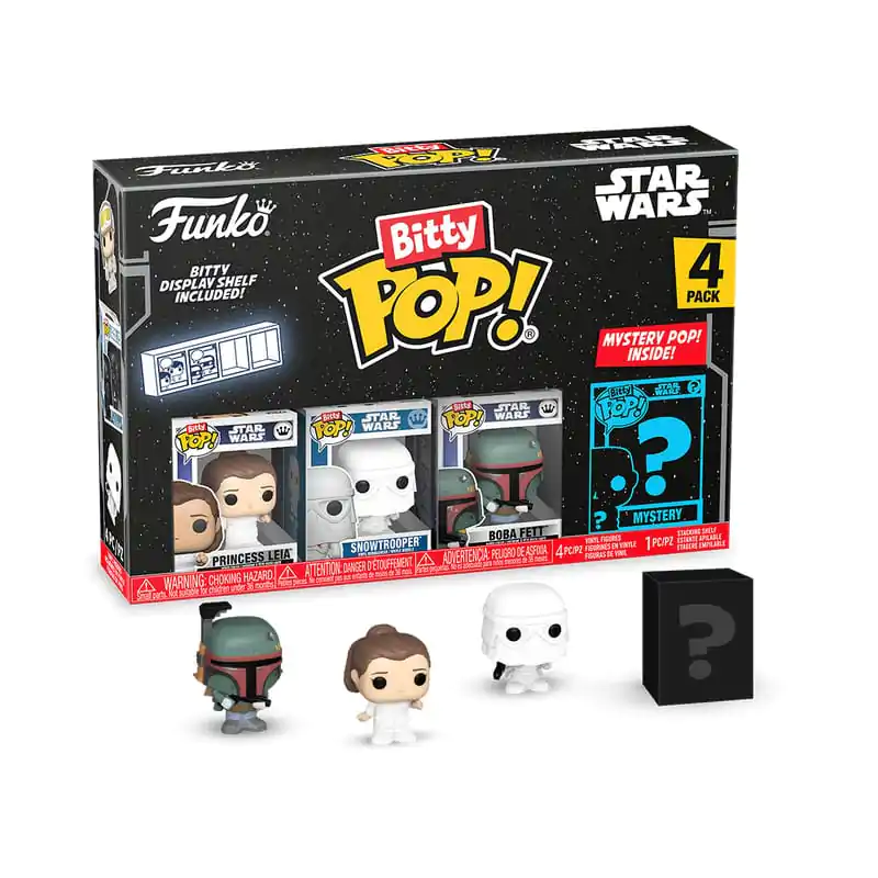 Star Wars Bitty Funko POP! Vinyl Figuren 4er-Pack Leia 2,5 cm Produktfoto