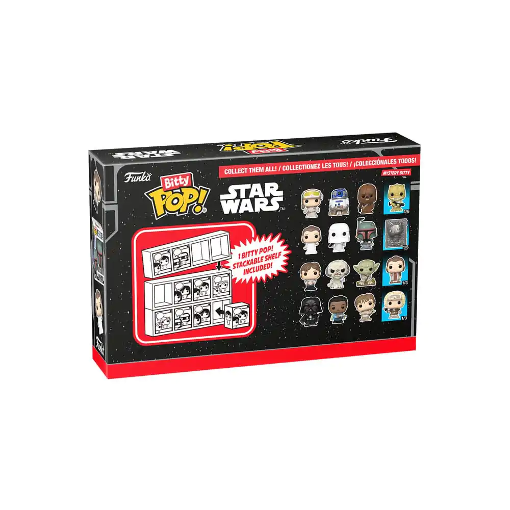 Star Wars Bitty Funko POP! Vinyl Figuren 4er-Pack Leia 2,5 cm Produktfoto