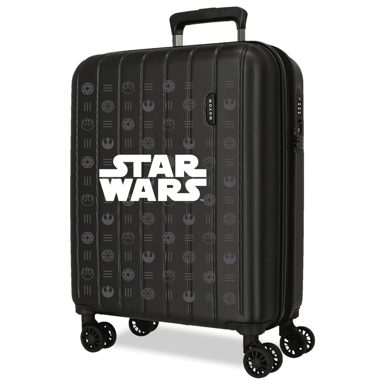 Star Wars schwarzer ABS-Trolley-Koffer 55cm Produktfoto