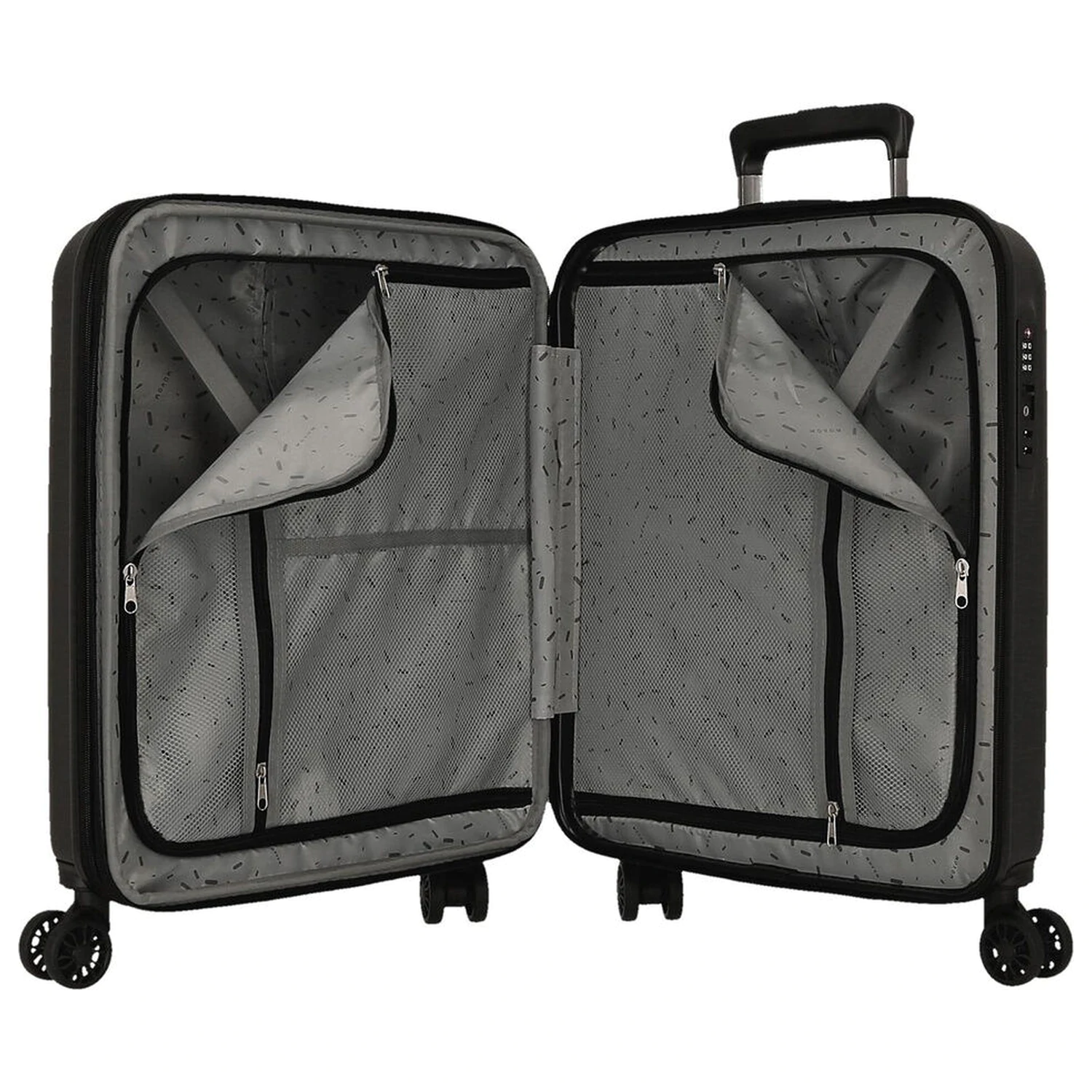 Star Wars schwarzer ABS-Trolley-Koffer 55cm Produktfoto