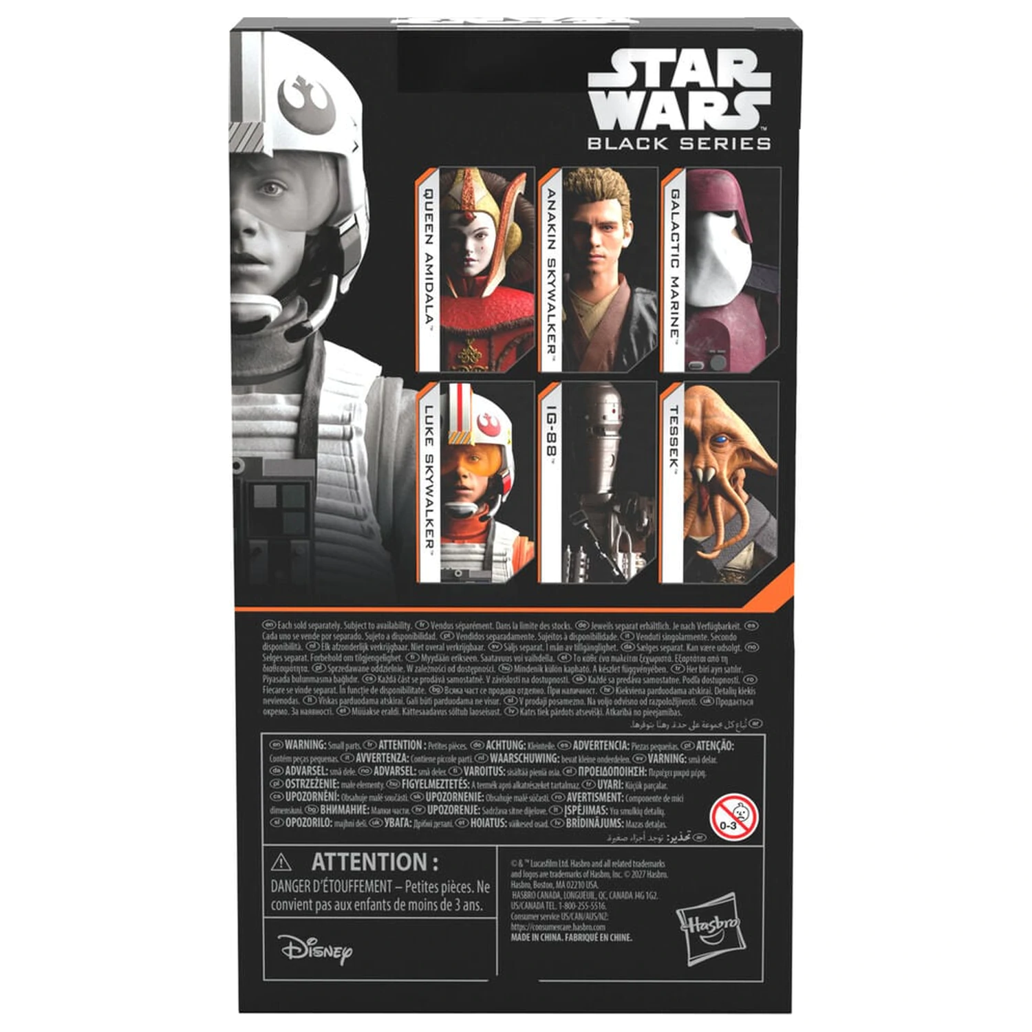 Star Wars Black Series A New Hope Luke Skywalker Figur 15 cm Produktfoto