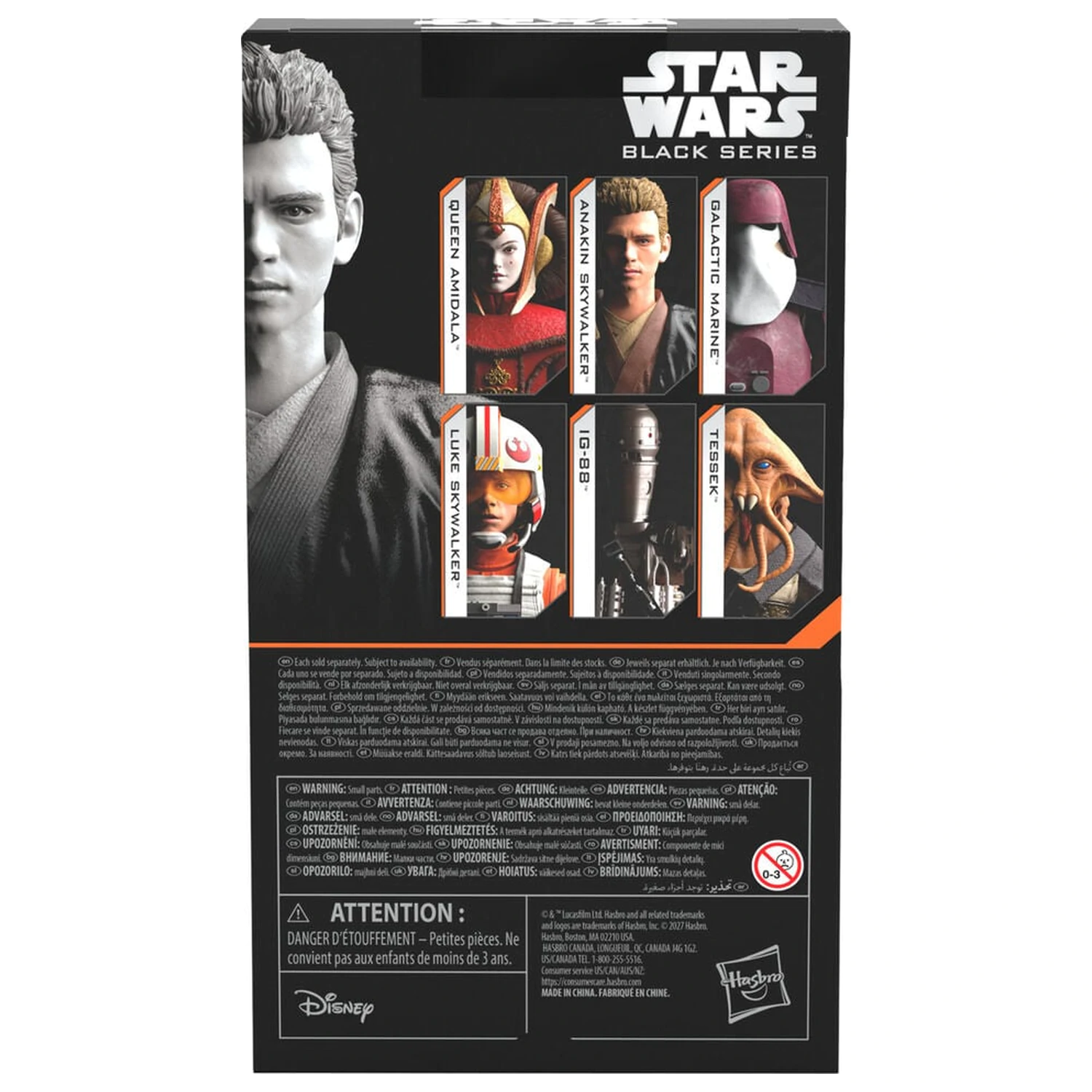 Star Wars Black Series Attack Of The Clones kin Skywalker Figur 15 Zentimeter Produktfoto