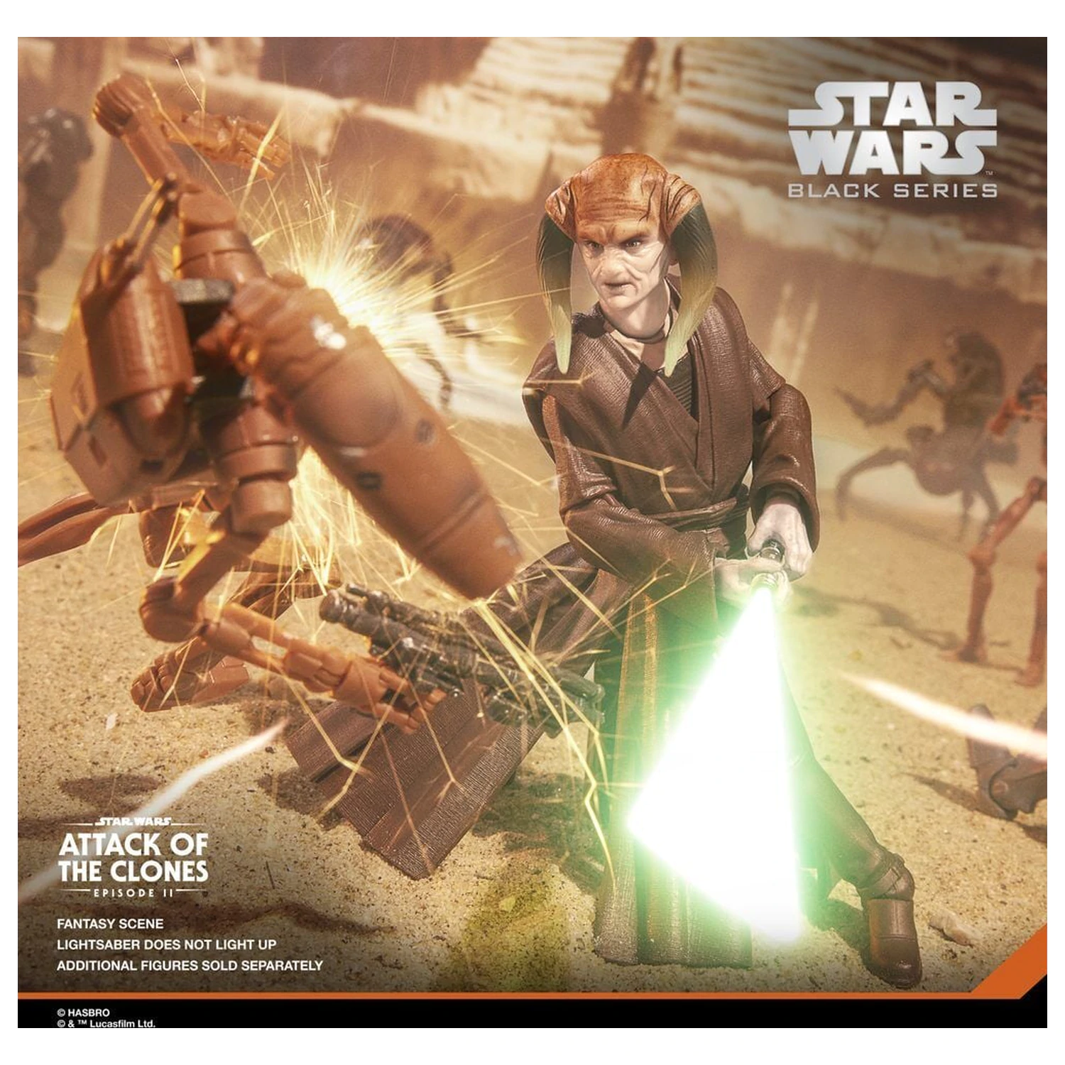 Star Wars Black Series Attack Of The Clones Saesee Tiin Figur 15cm Produktfoto