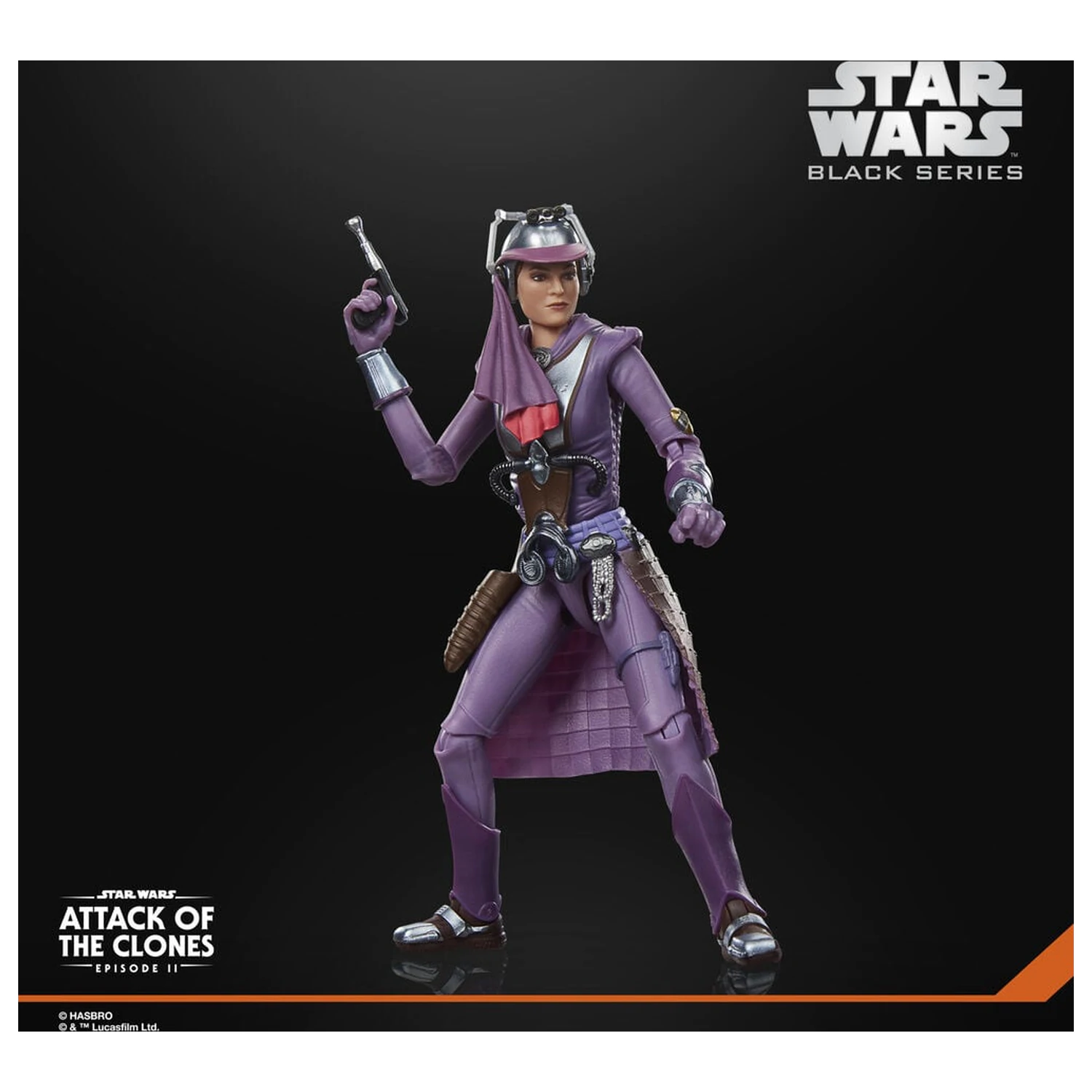 Star Wars Black Series Attack Of The Clones Zam Wesell Figur 15 cm Produktfoto