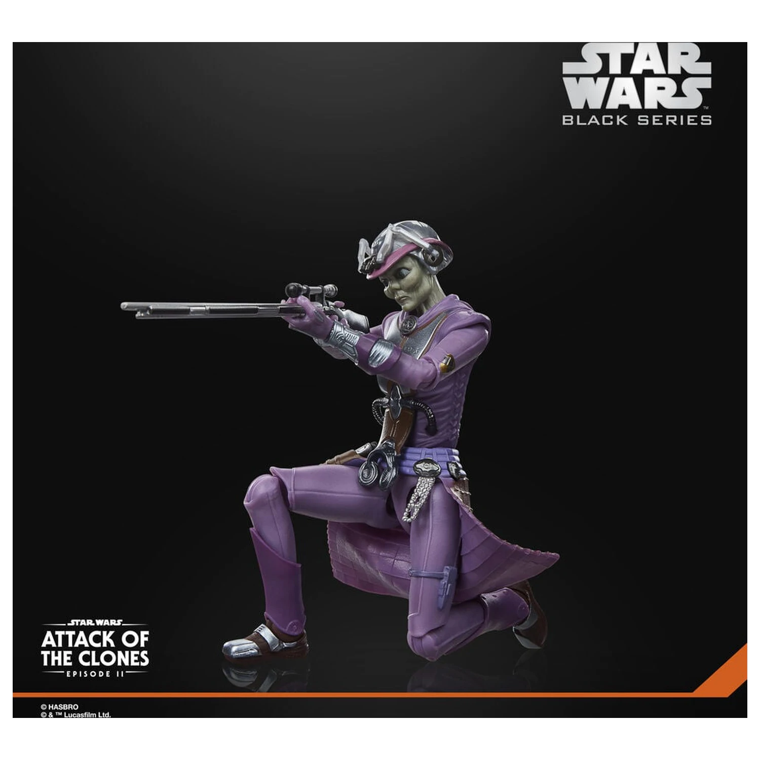 Star Wars Black Series Attack Of The Clones Zam Wesell Figur 15 cm Produktfoto