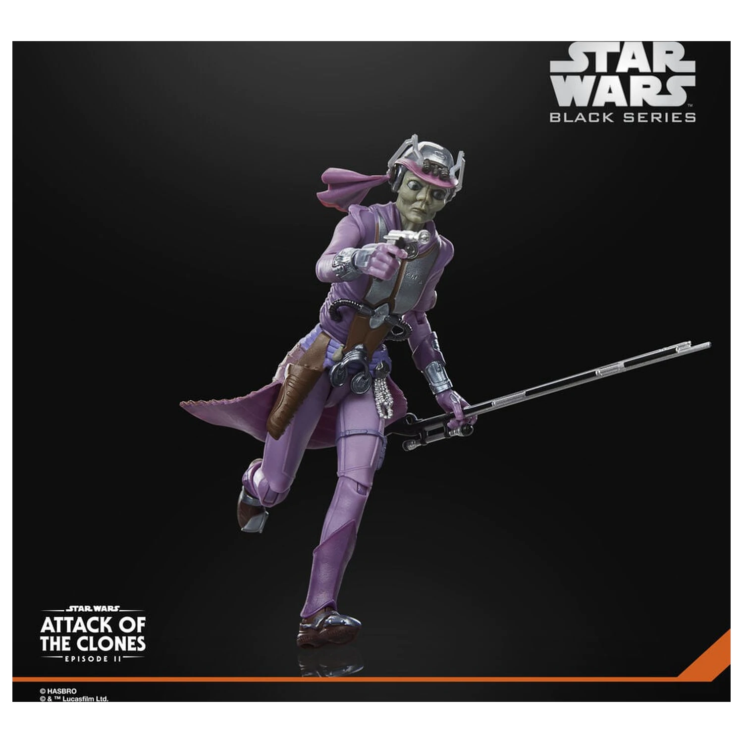 Star Wars Black Series Attack Of The Clones Zam Wesell Figur 15 cm Produktfoto