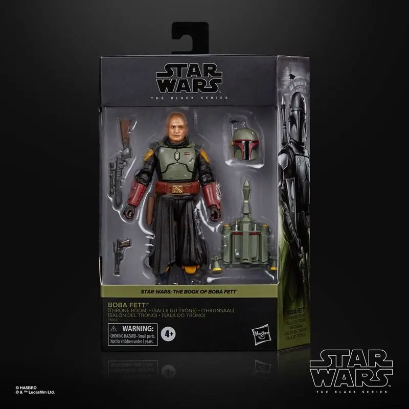 Star Wars: The Book of Boba Fett Black Series Deluxe Action Figur 2022 Boba Fett (Throne Room) 15 cm termékfotó