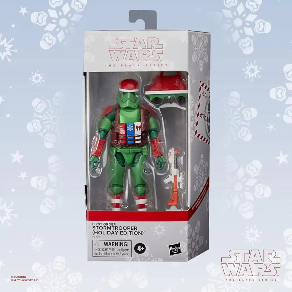 Star Wars Black Series Actionfigur 2021 First Order Stormtrooper Holiday 15 cm Produktfoto