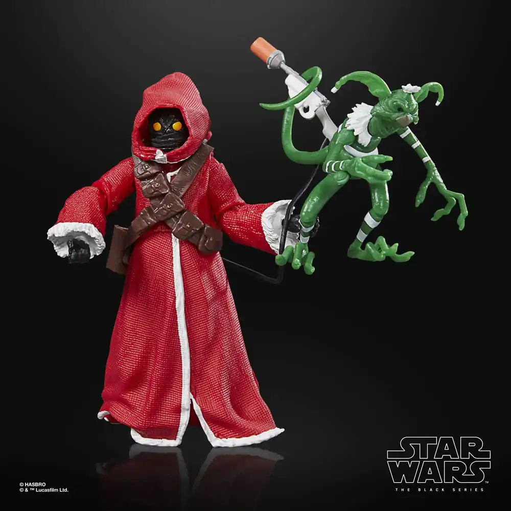 Star Wars Black Series Actionfigur Jawa & Salacious B. Crumb (Holiday Edition) 15 cm Produktfoto