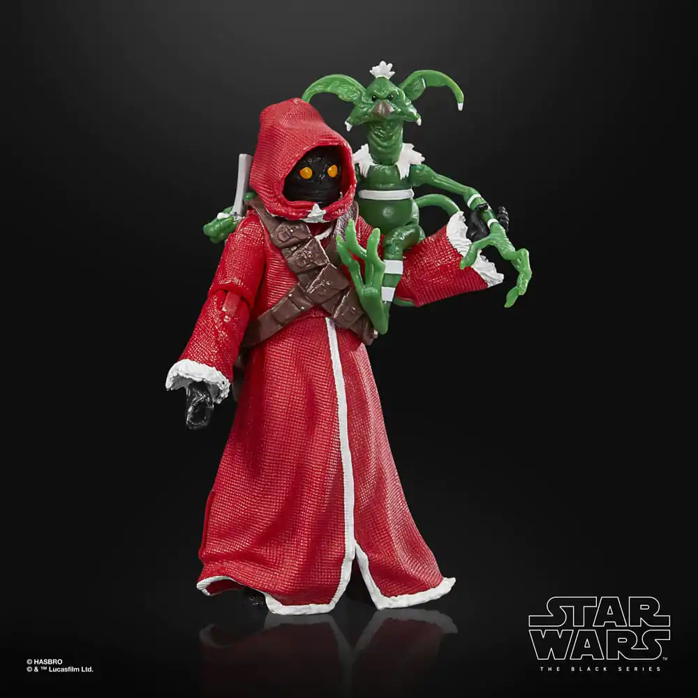 Star Wars Black Series Actionfigur Jawa & Salacious B. Crumb (Holiday Edition) 15 cm Produktfoto