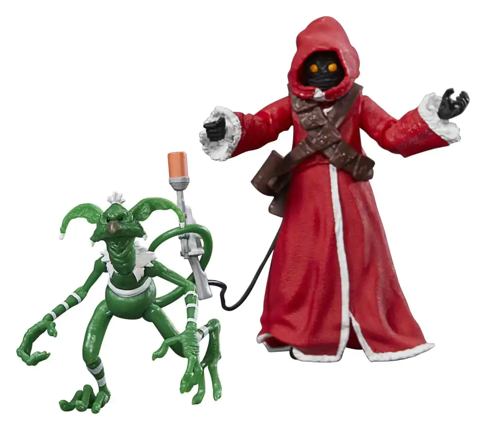 Star Wars Black Series Actionfigur Jawa & Salacious B. Crumb (Holiday Edition) 15 cm Produktfoto