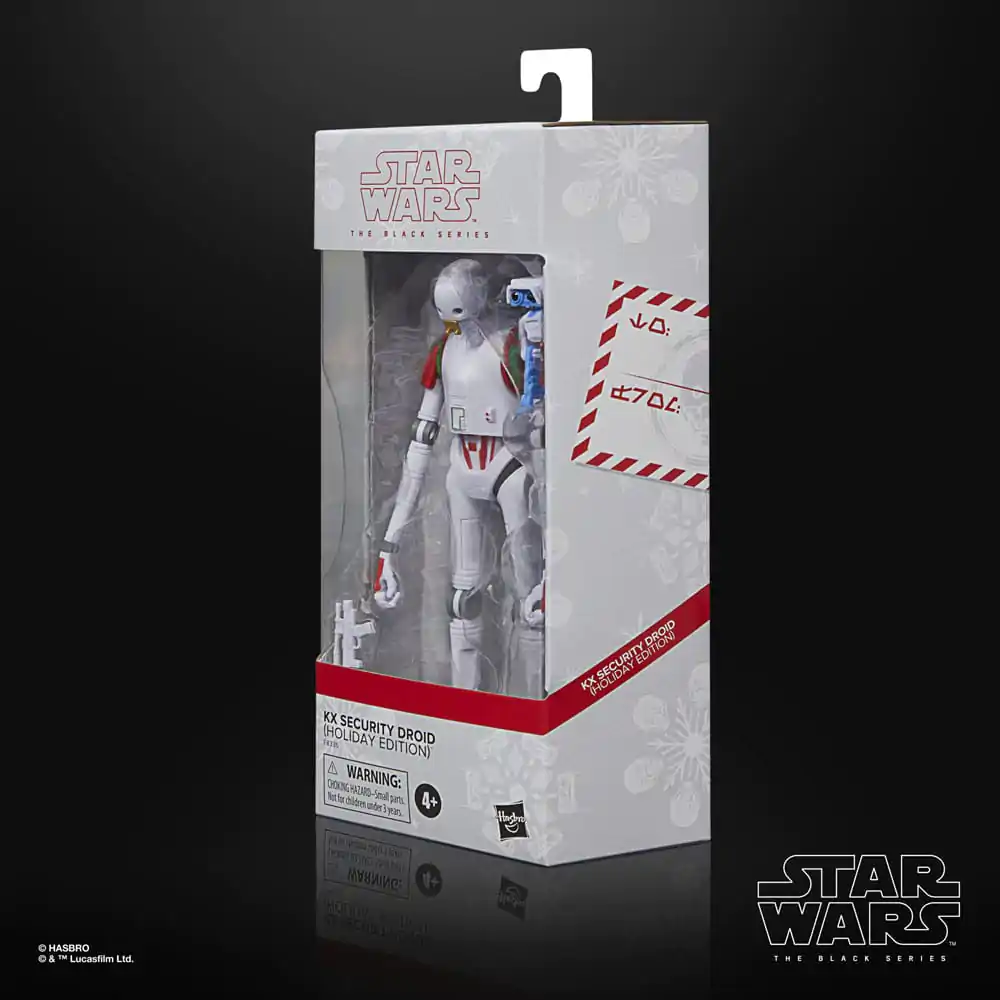 Star Wars Black Series Actionfigur KX Security Droid (Holiday Edition) 15 cm Produktfoto