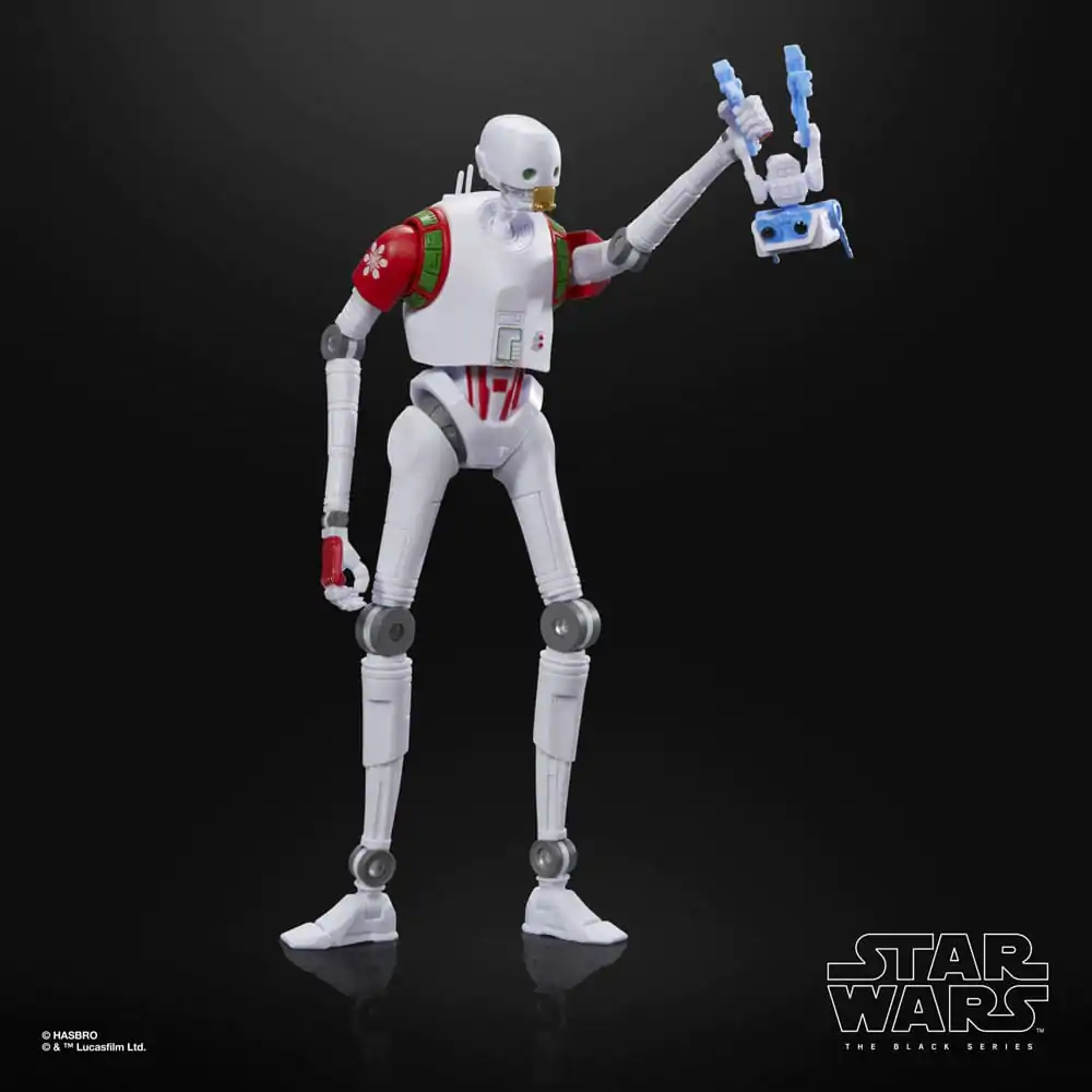 Star Wars Black Series Actionfigur KX Security Droid (Holiday Edition) 15 cm Produktfoto