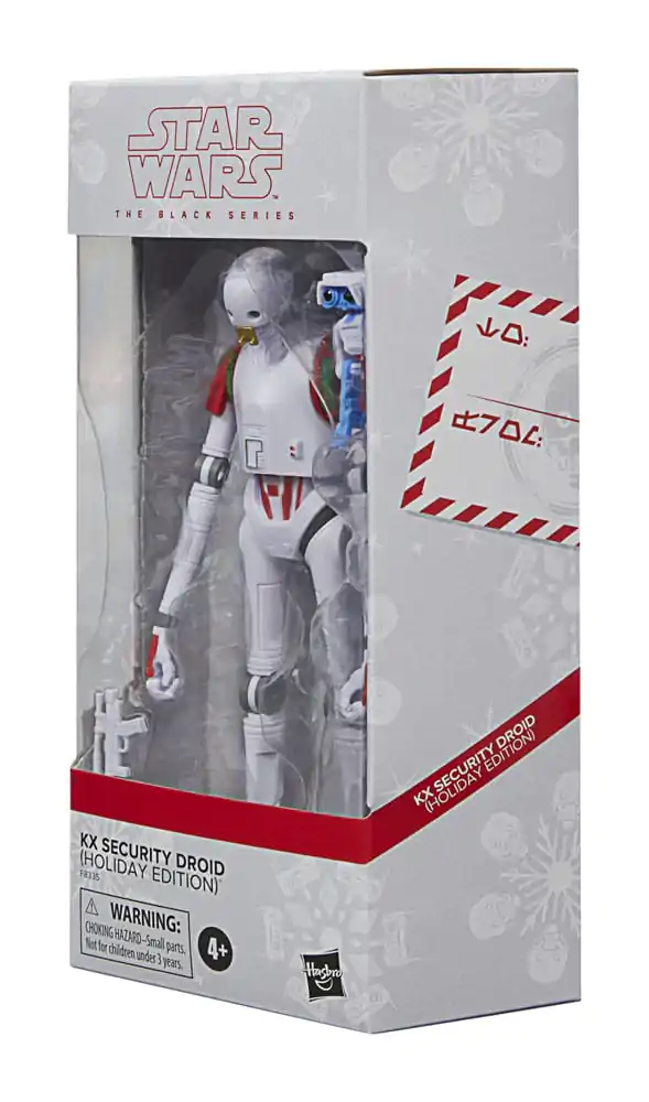 Star Wars Black Series Actionfigur KX Security Droid (Holiday Edition) 15 cm Produktfoto