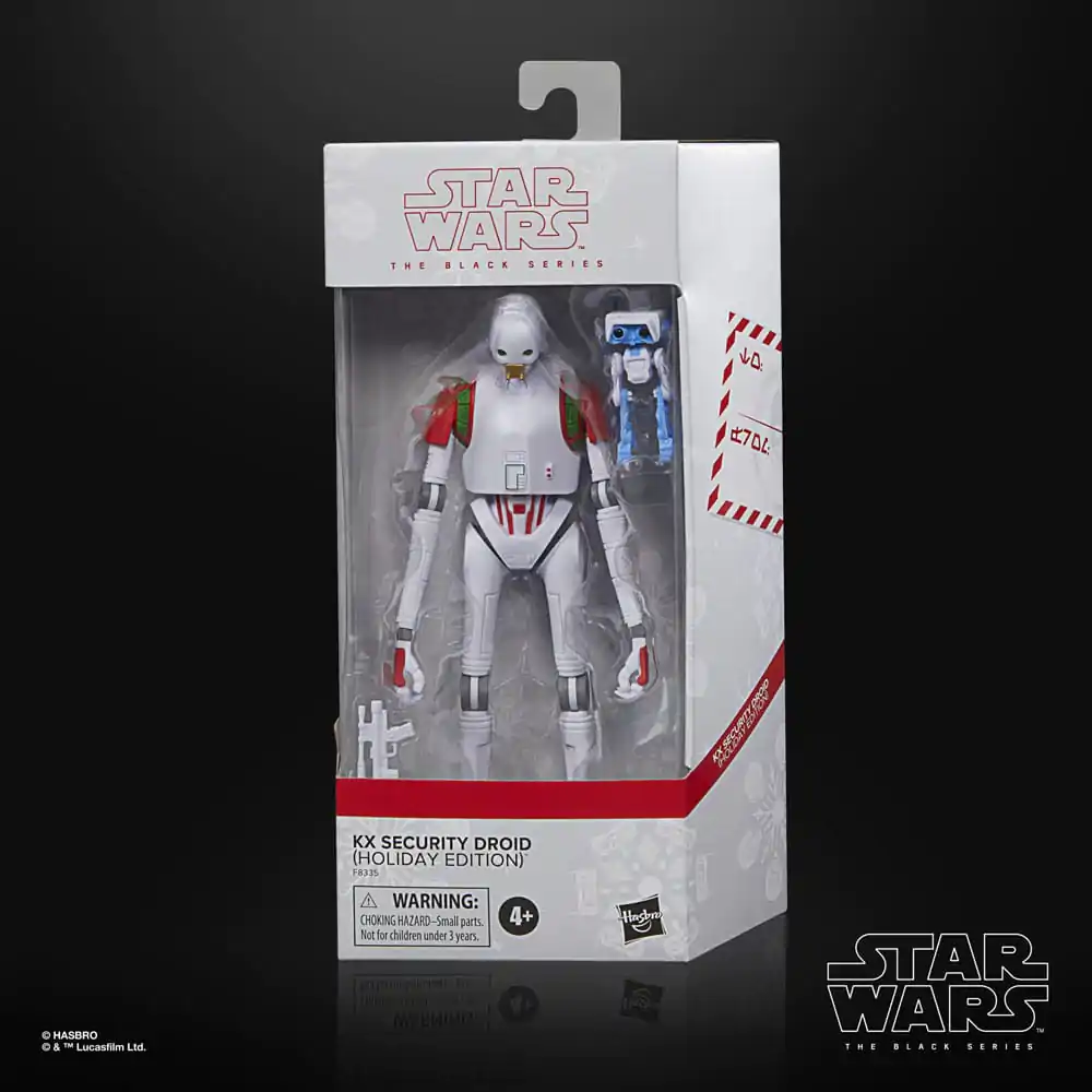 Star Wars Black Series Actionfigur KX Security Droid (Holiday Edition) 15 cm Produktfoto