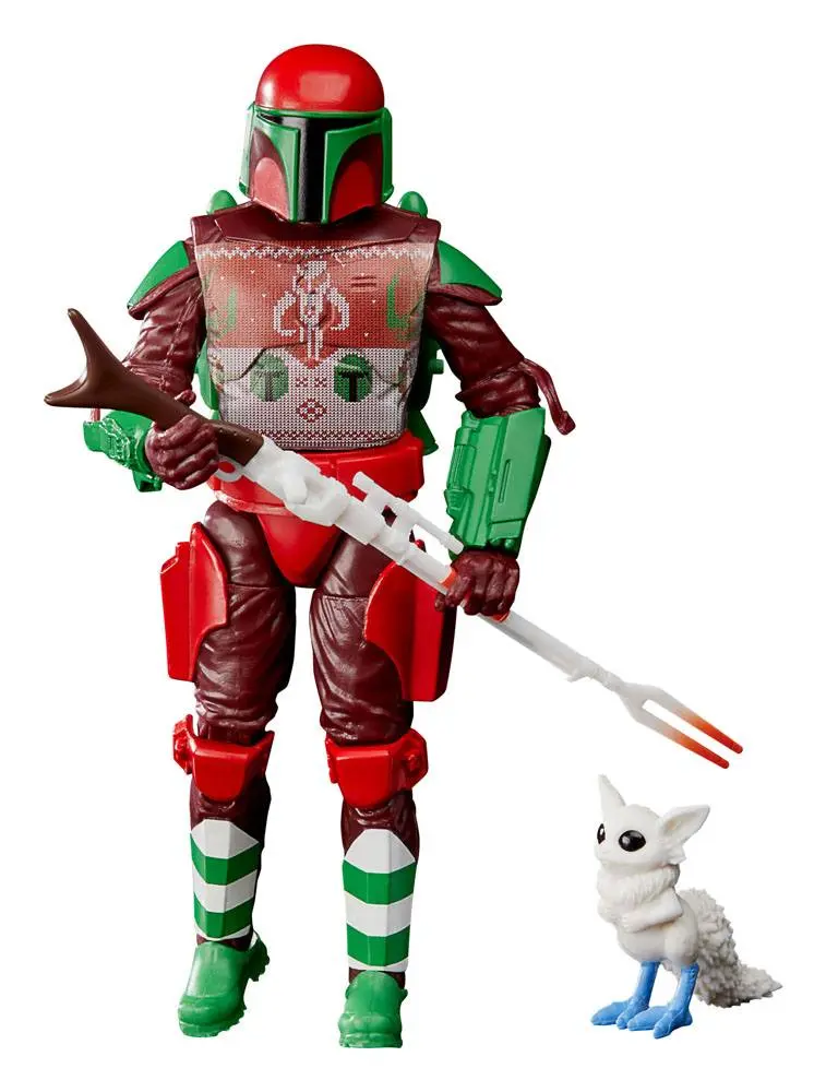 Star Wars Black Series Actionfigur Mandalorian Warrior (Holiday Edition) 15 cm Produktfoto