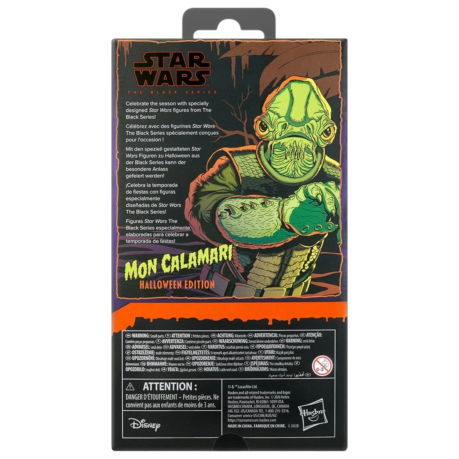 Star Wars Black Series Action Figur Mon Calamari (Halloween Edition) 15 cm Produktfoto