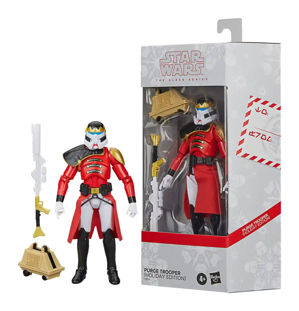 Star Wars Black Series Actionfigur Purge Trooper (Holiday Edition) 15 cm Produktfoto