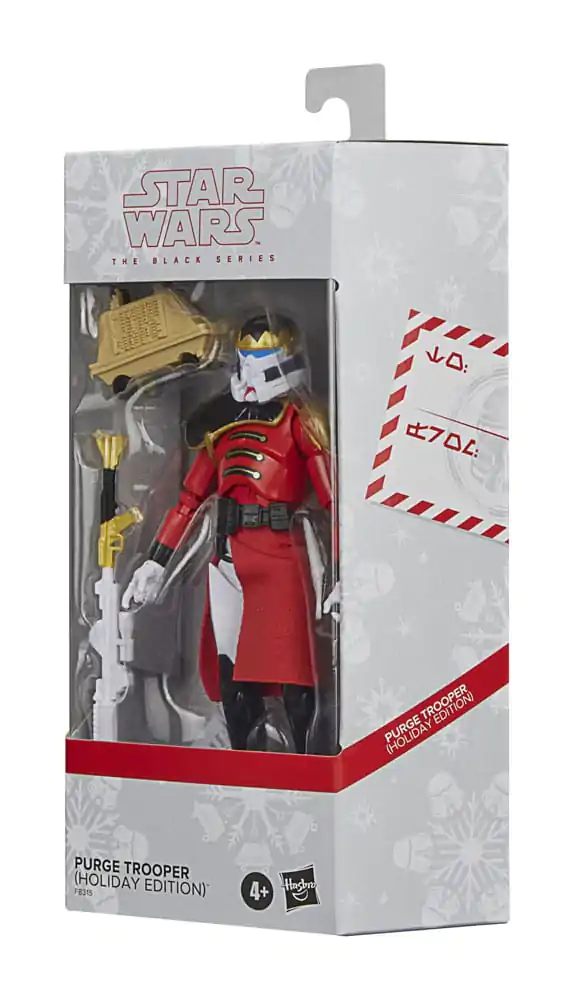 Star Wars Black Series Actionfigur Purge Trooper (Holiday Edition) 15 cm Produktfoto