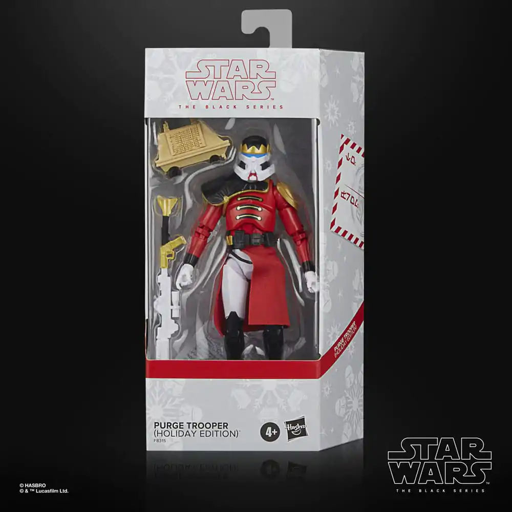 Star Wars Black Series Actionfigur Purge Trooper (Holiday Edition) 15 cm Produktfoto
