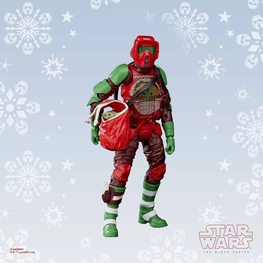Star Wars Black Series Actionfigur Scout Trooper (Holiday Edition) 15 cm Produktfoto