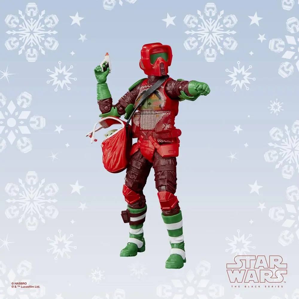 Star Wars Black Series Actionfigur Scout Trooper (Holiday Edition) 15 cm Produktfoto