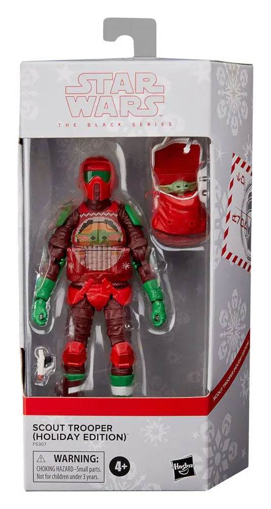 Star Wars Black Series Actionfigur Scout Trooper (Holiday Edition) 15 cm Produktfoto