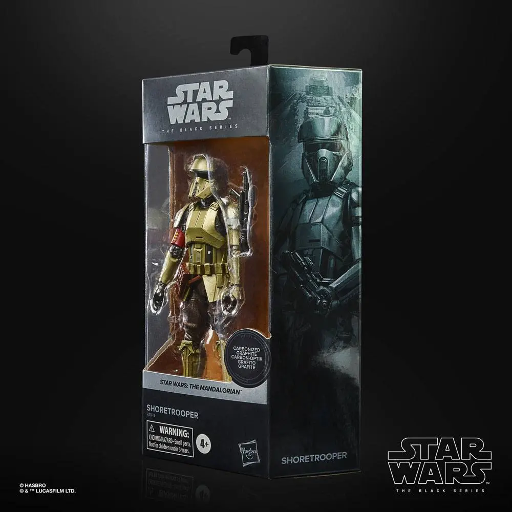 Star Wars The Mandalorian Black Series Carbonized Actionfigur 2021 Shoretrooper 15 cm termékfotó