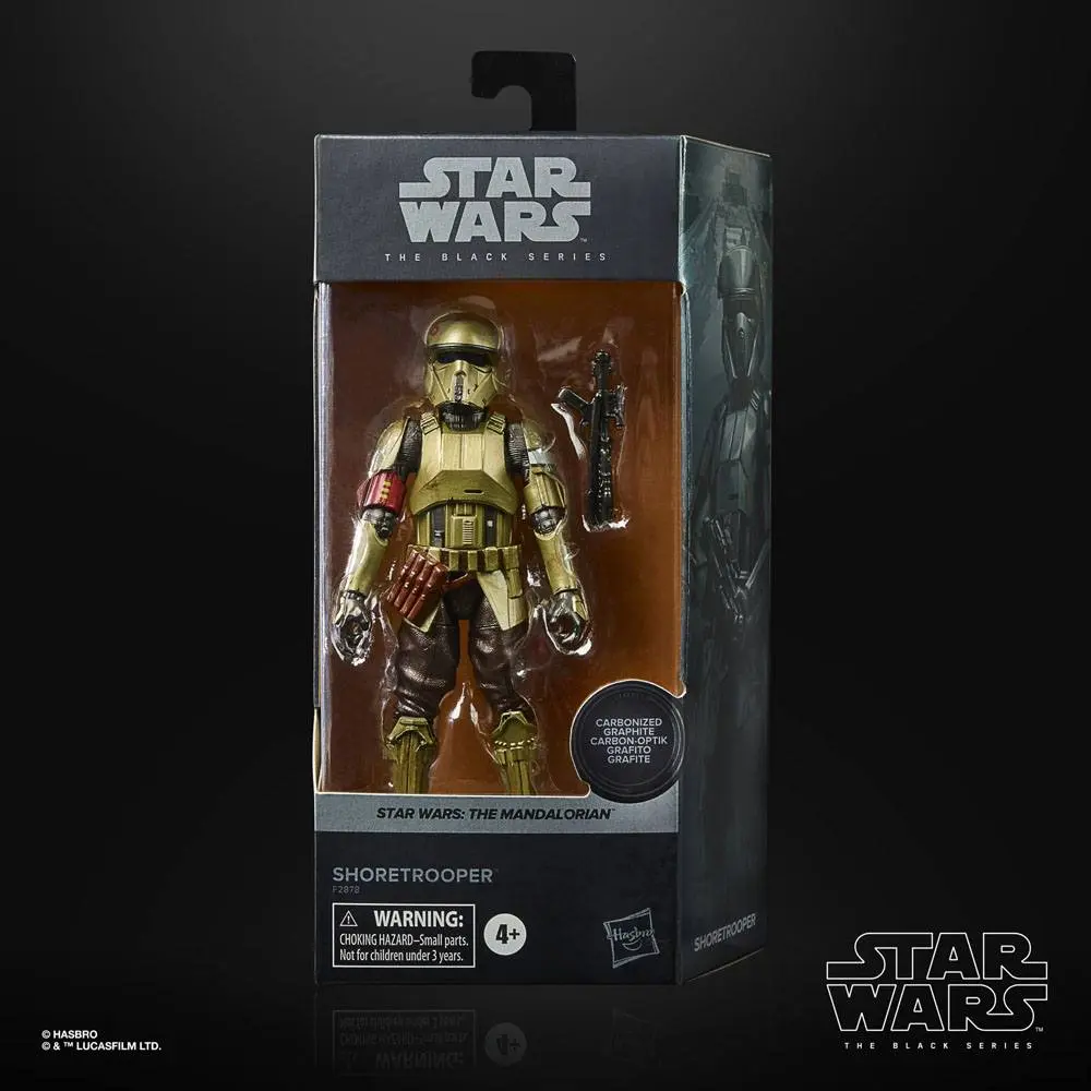 Star Wars The Mandalorian Black Series Carbonized Actionfigur 2021 Shoretrooper 15 cm termékfotó