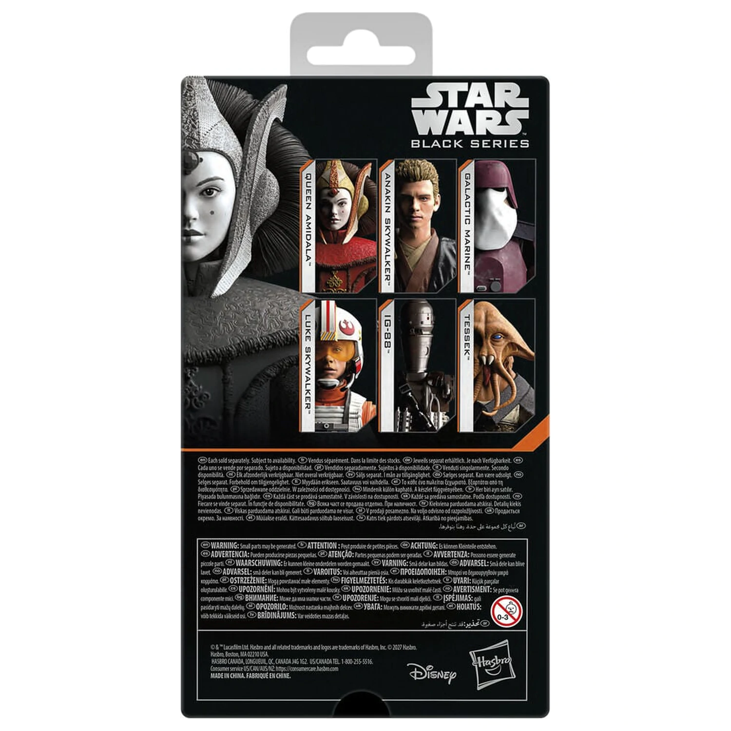 Star Wars Black Series The Phantom Menace Queen Amidala Figur 15 cm Produktfoto