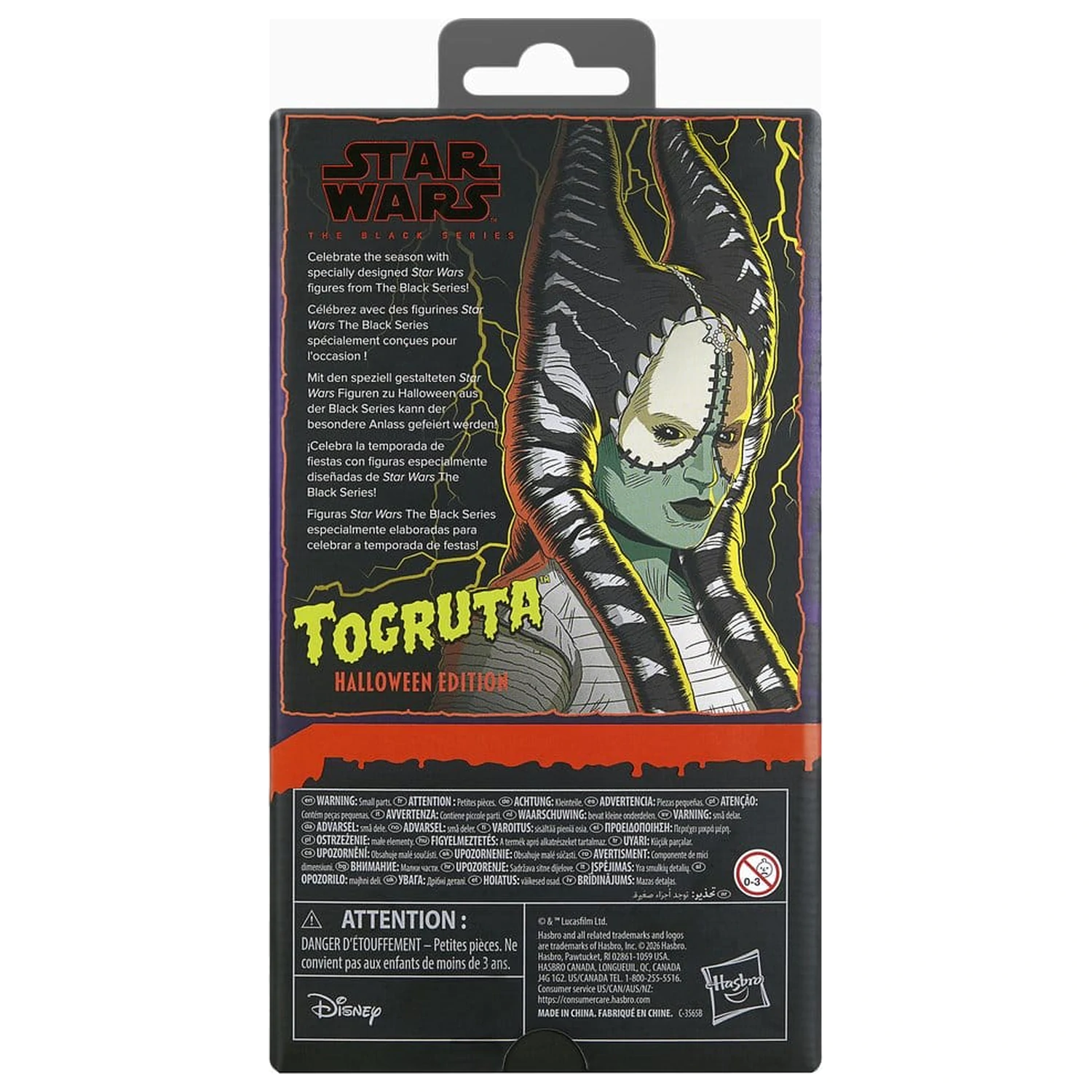 Star Wars Black Series Actionfigur Togruta (Halloween Edition) 15 cm Produktfoto