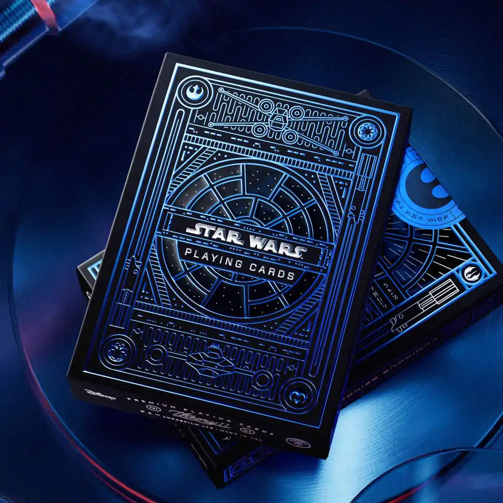 Star Wars Spielkarten Blue Version Produktfoto