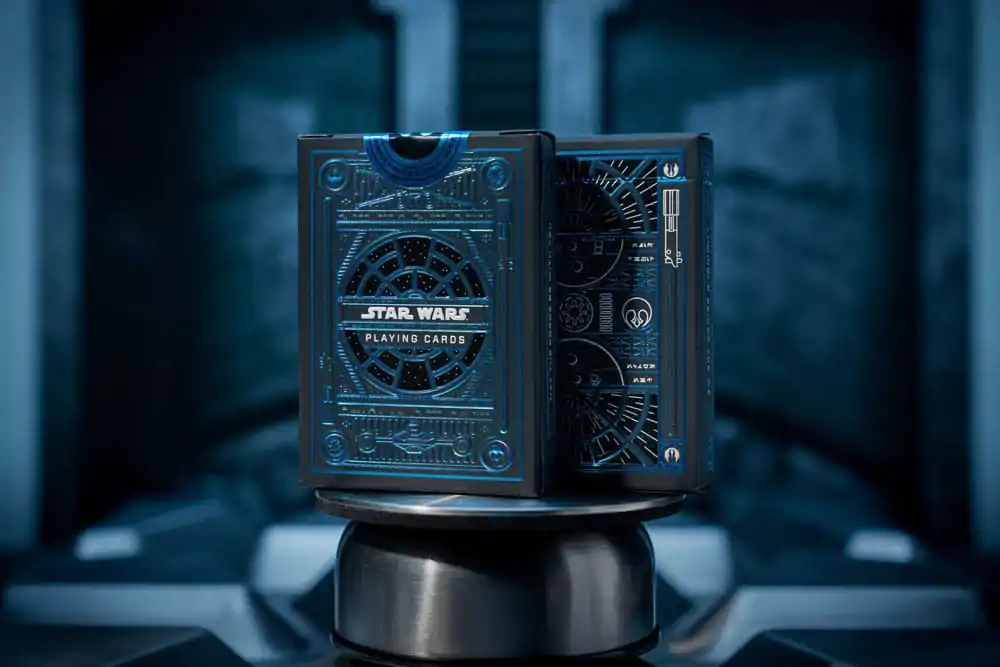 Star Wars Spielkarten Blue Version Produktfoto