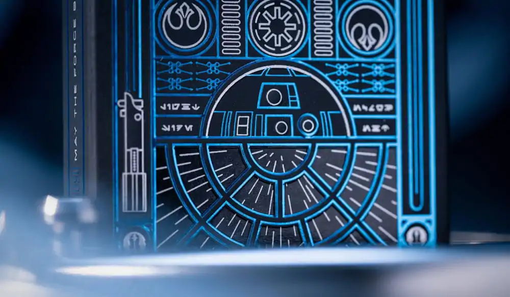 Star Wars Spielkarten Blue Version Produktfoto