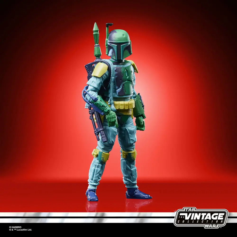 Star Wars: Boba Fett - Death, Lies &amp; Treachery Vintage Collection Action Figur Boba Fett (Comic Art Edition) 10 cm Produktfoto