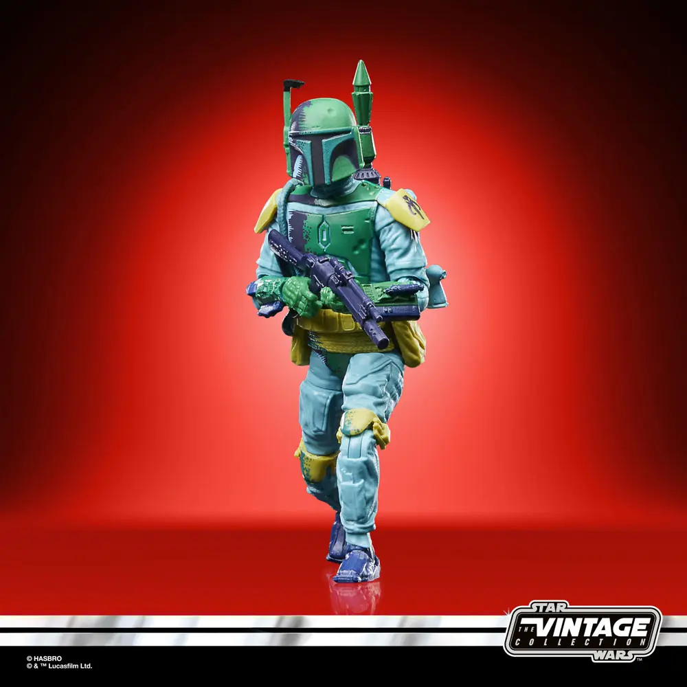 Star Wars: Boba Fett - Death, Lies &amp; Treachery Vintage Collection Action Figur Boba Fett (Comic Art Edition) 10 cm Produktfoto